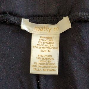 Matty M black leggings